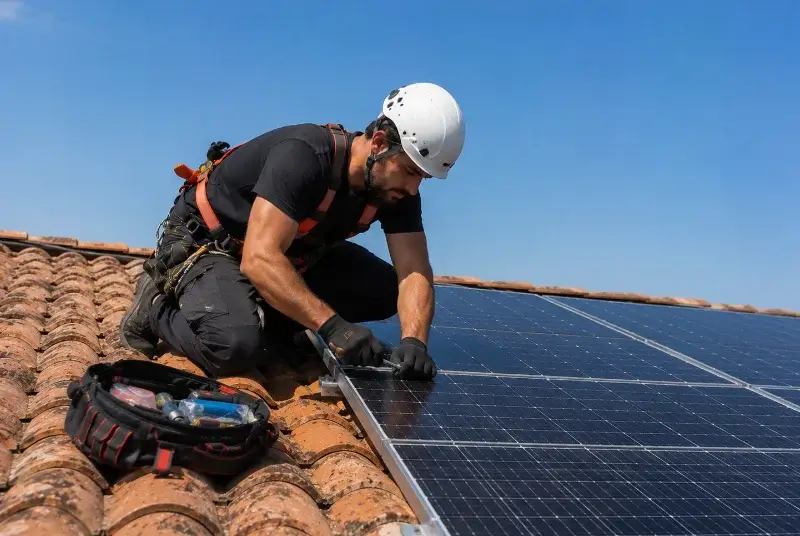 Maintenance et monitoring de panneaux solaires à Revel-Tourdan
