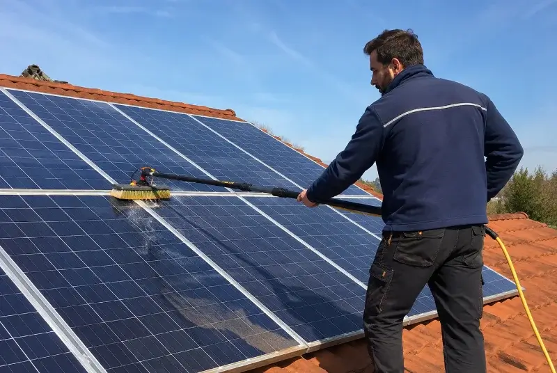 Nettoyage et entretien de panneaux solaires à Revel-Tourdan